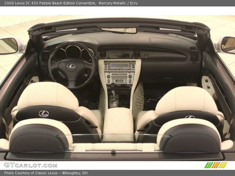  2009 SC 430 Pebble Beach Edition Convertible Ecru Interior