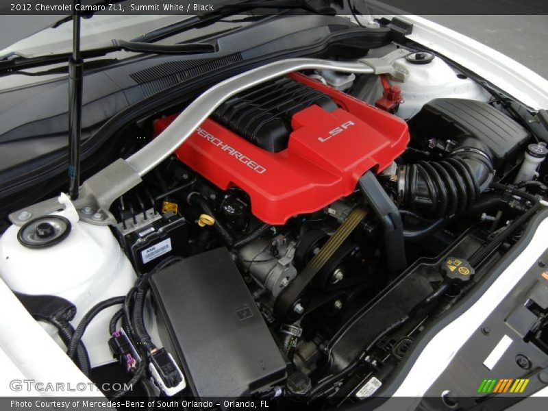  2012 Camaro ZL1 Engine - 6.2 Liter Eaton Supercharged OHV 16-Valve LSA V8