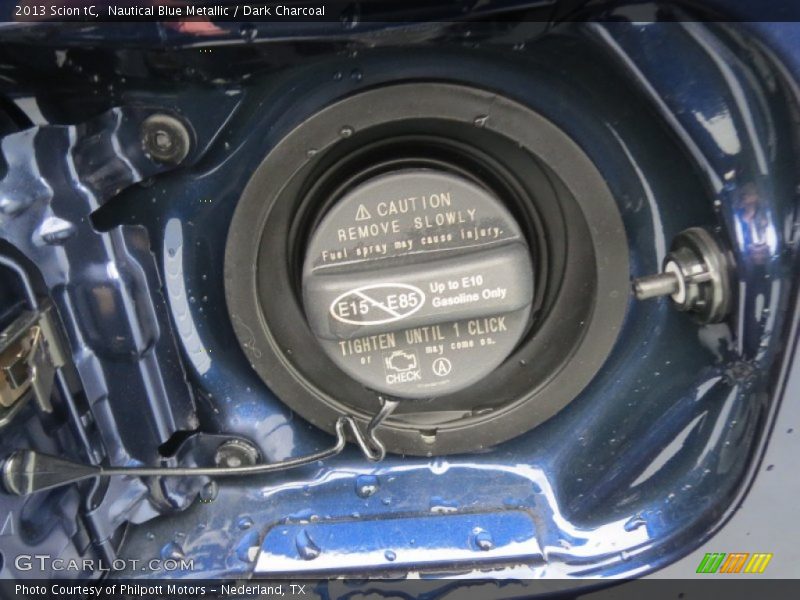 Nautical Blue Metallic / Dark Charcoal 2013 Scion tC