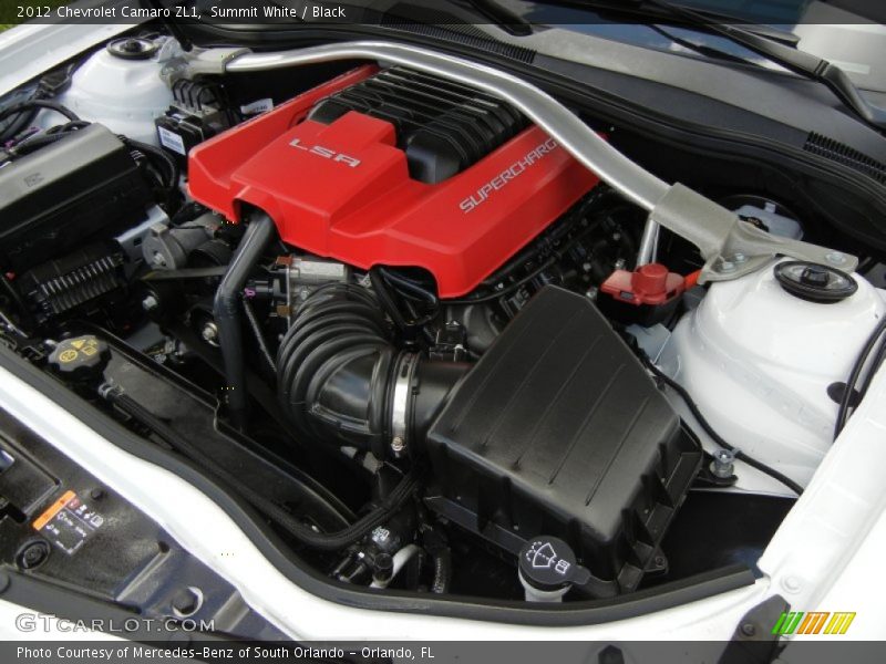  2012 Camaro ZL1 Engine - 6.2 Liter Eaton Supercharged OHV 16-Valve LSA V8
