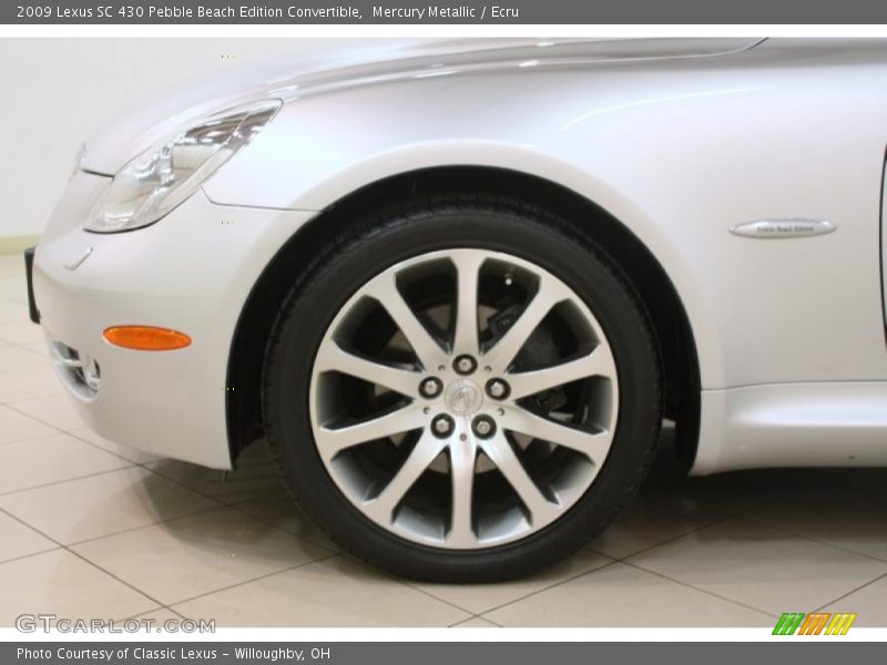  2009 SC 430 Pebble Beach Edition Convertible Wheel