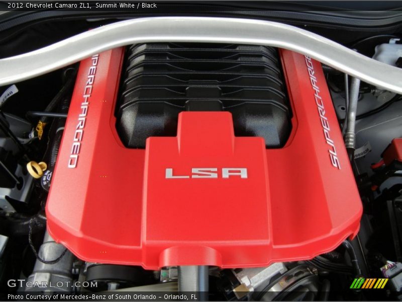  2012 Camaro ZL1 Engine - 6.2 Liter Eaton Supercharged OHV 16-Valve LSA V8
