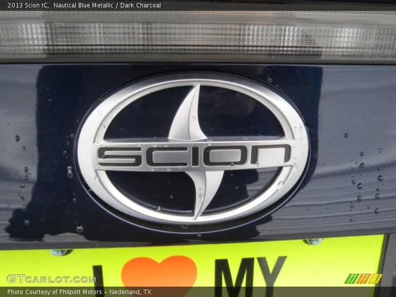 Nautical Blue Metallic / Dark Charcoal 2013 Scion tC