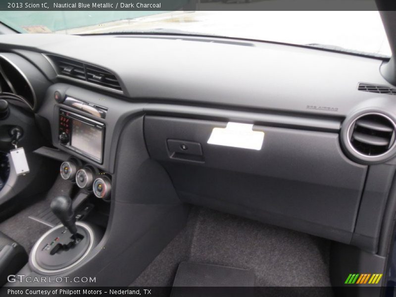 Nautical Blue Metallic / Dark Charcoal 2013 Scion tC