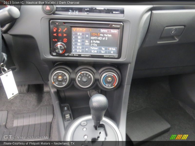 Nautical Blue Metallic / Dark Charcoal 2013 Scion tC
