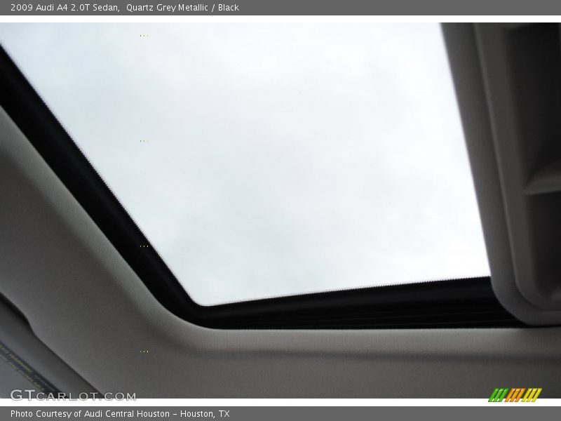 Quartz Grey Metallic / Black 2009 Audi A4 2.0T Sedan