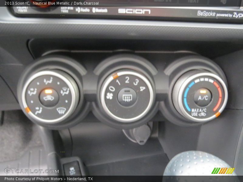 Nautical Blue Metallic / Dark Charcoal 2013 Scion tC