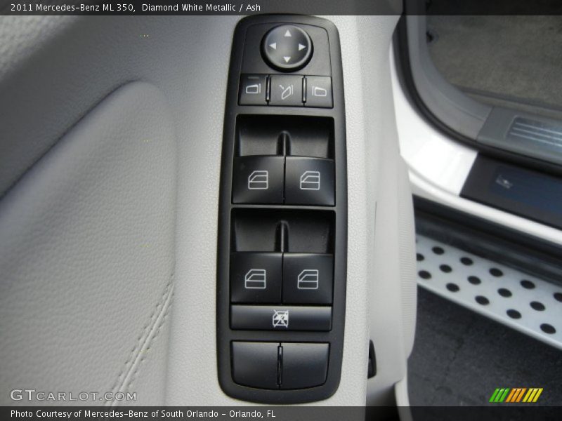 Diamond White Metallic / Ash 2011 Mercedes-Benz ML 350