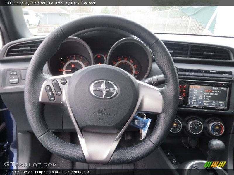 Nautical Blue Metallic / Dark Charcoal 2013 Scion tC
