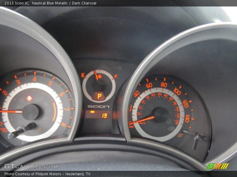 Nautical Blue Metallic / Dark Charcoal 2013 Scion tC