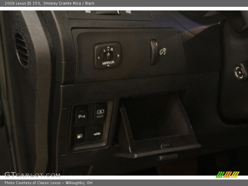 Smokey Granite Mica / Black 2009 Lexus ES 350