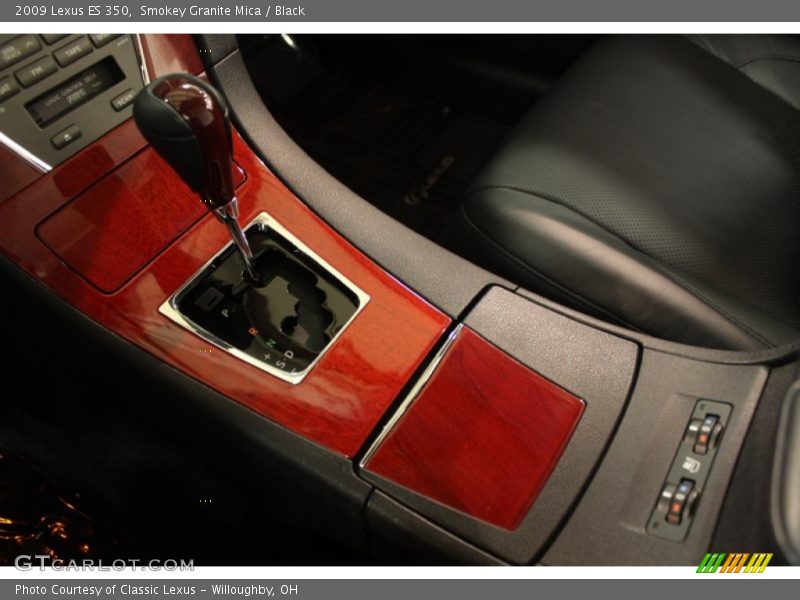 Smokey Granite Mica / Black 2009 Lexus ES 350