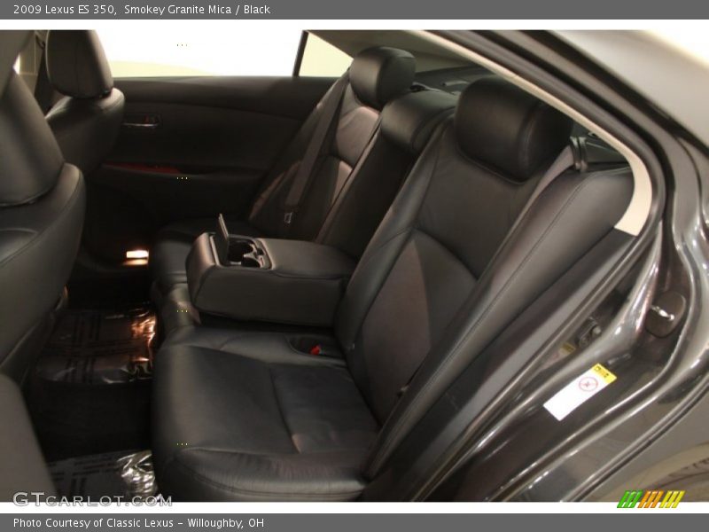 Smokey Granite Mica / Black 2009 Lexus ES 350