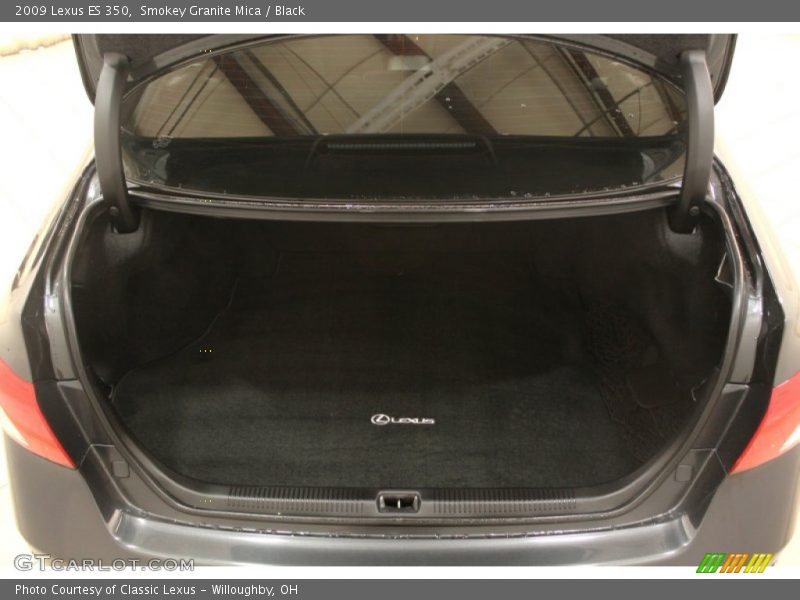Smokey Granite Mica / Black 2009 Lexus ES 350