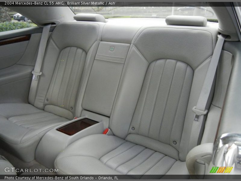 Rear Seat of 2004 CL 55 AMG