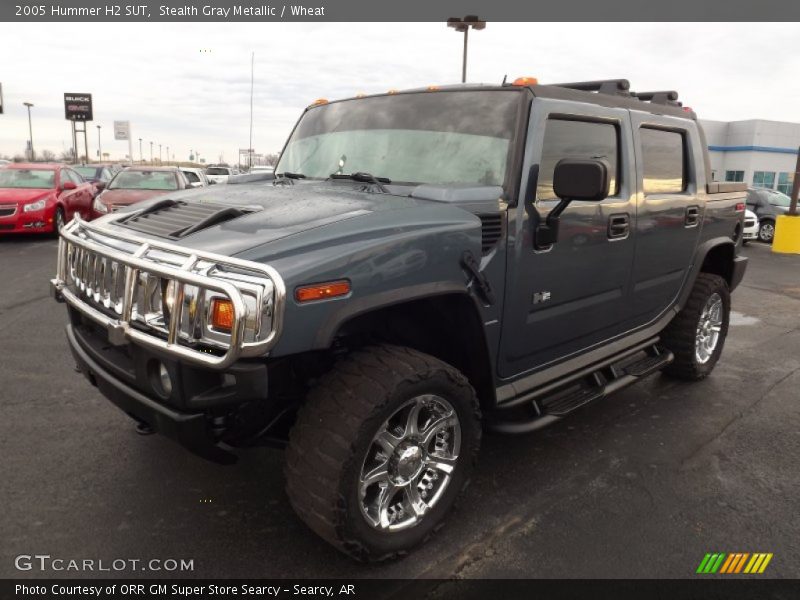 Stealth Gray Metallic / Wheat 2005 Hummer H2 SUT