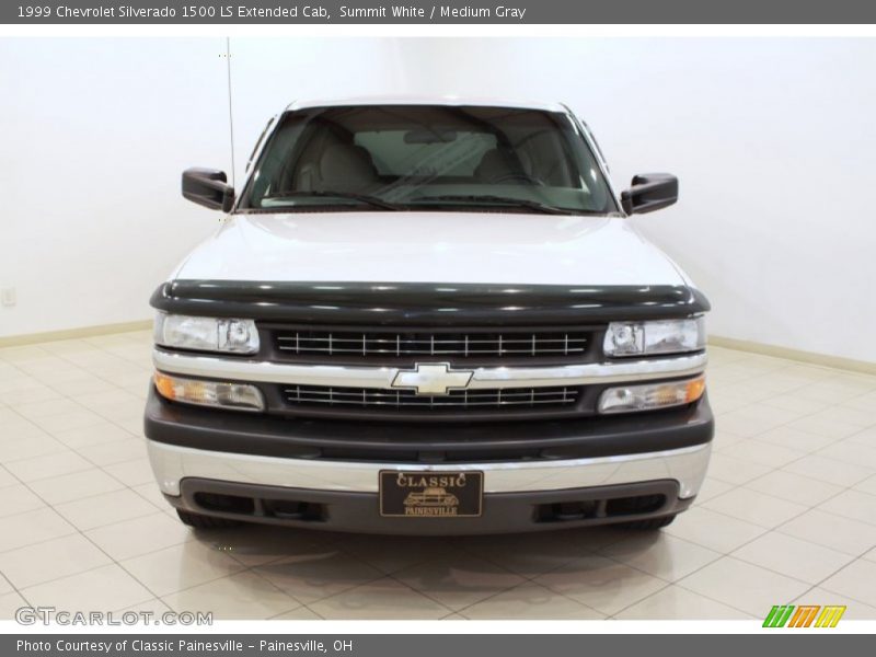 Summit White / Medium Gray 1999 Chevrolet Silverado 1500 LS Extended Cab