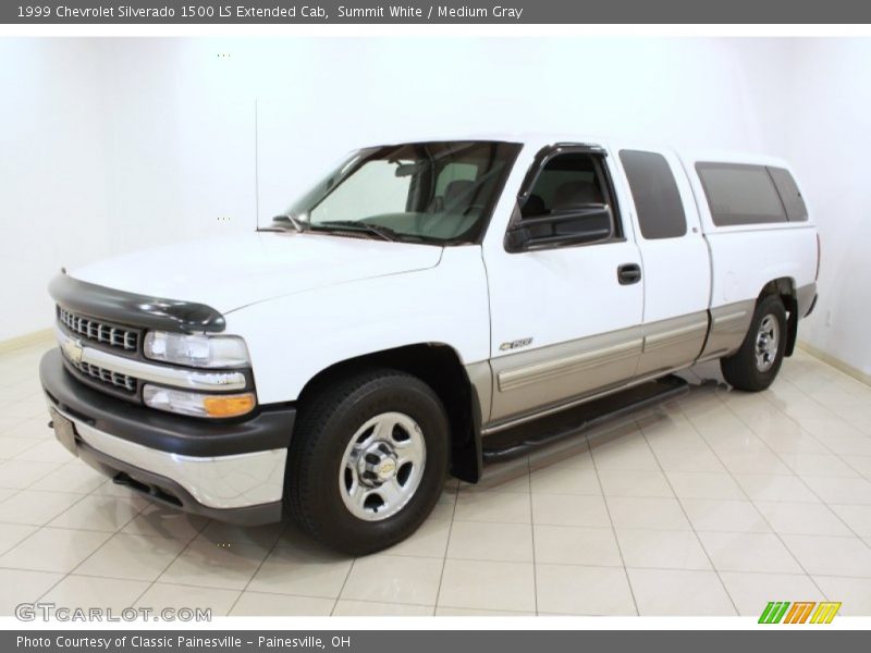 Summit White / Medium Gray 1999 Chevrolet Silverado 1500 LS Extended Cab