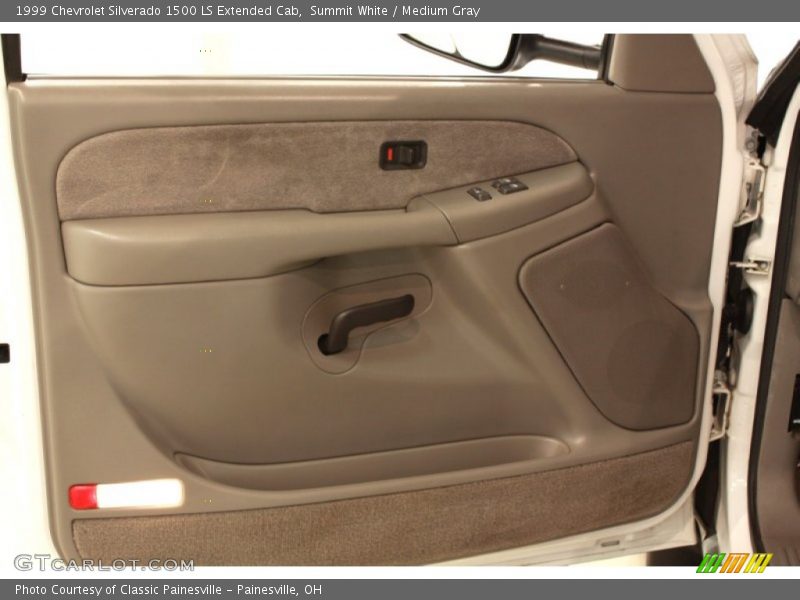 Summit White / Medium Gray 1999 Chevrolet Silverado 1500 LS Extended Cab