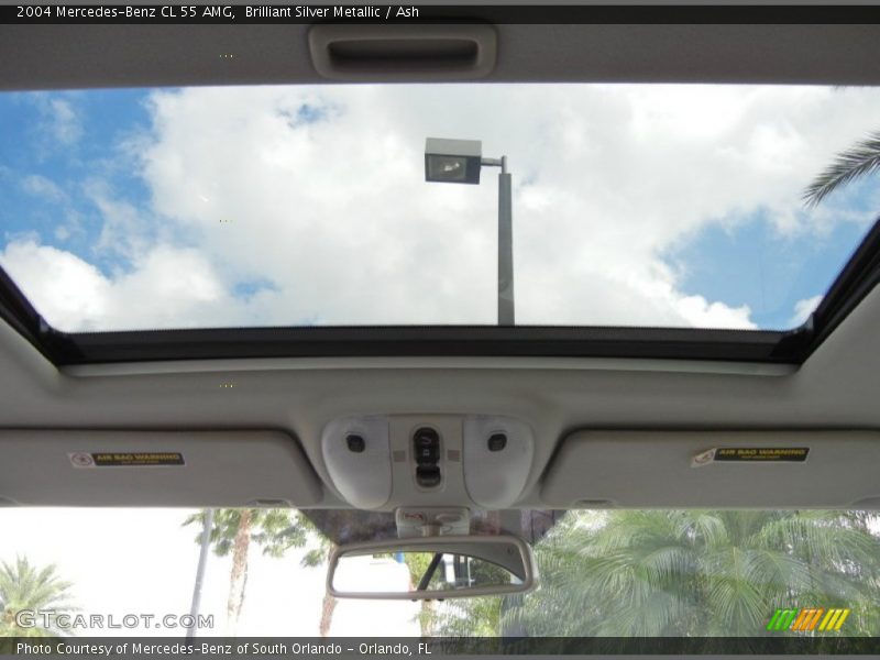 Sunroof of 2004 CL 55 AMG
