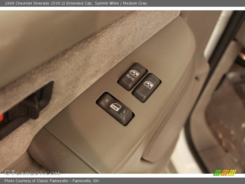 Summit White / Medium Gray 1999 Chevrolet Silverado 1500 LS Extended Cab