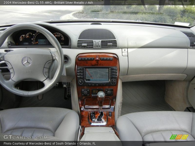 Dashboard of 2004 CL 55 AMG