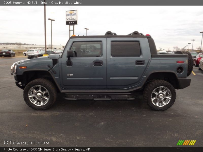 Stealth Gray Metallic / Wheat 2005 Hummer H2 SUT