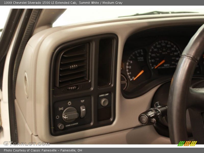 Summit White / Medium Gray 1999 Chevrolet Silverado 1500 LS Extended Cab