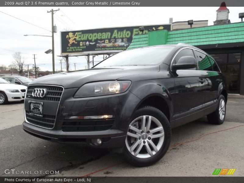 Condor Grey Metallic / Limestone Grey 2009 Audi Q7 3.6 Premium quattro