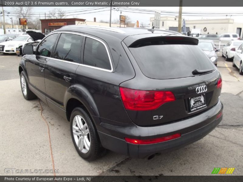 Condor Grey Metallic / Limestone Grey 2009 Audi Q7 3.6 Premium quattro