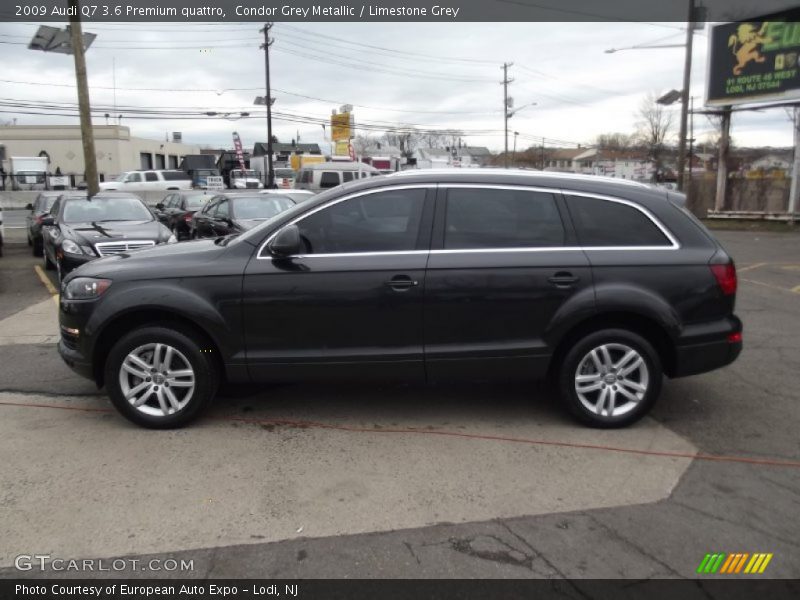 Condor Grey Metallic / Limestone Grey 2009 Audi Q7 3.6 Premium quattro
