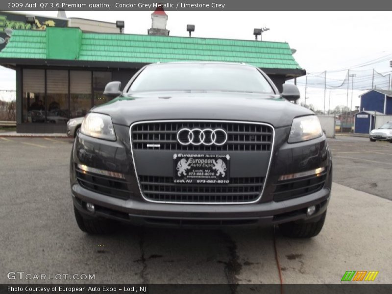 Condor Grey Metallic / Limestone Grey 2009 Audi Q7 3.6 Premium quattro