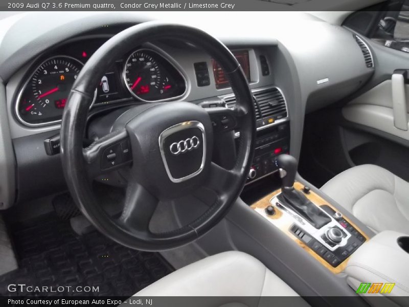 Condor Grey Metallic / Limestone Grey 2009 Audi Q7 3.6 Premium quattro