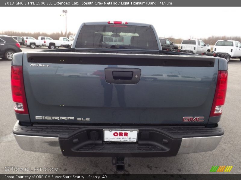 Stealth Gray Metallic / Light Titanium/Dark Titanium 2013 GMC Sierra 1500 SLE Extended Cab