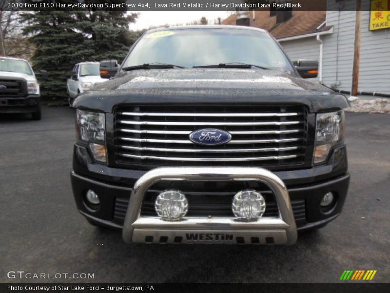 Lava Red Metallic / Harley Davidson Lava Red/Black 2010 Ford F150 Harley-Davidson SuperCrew 4x4