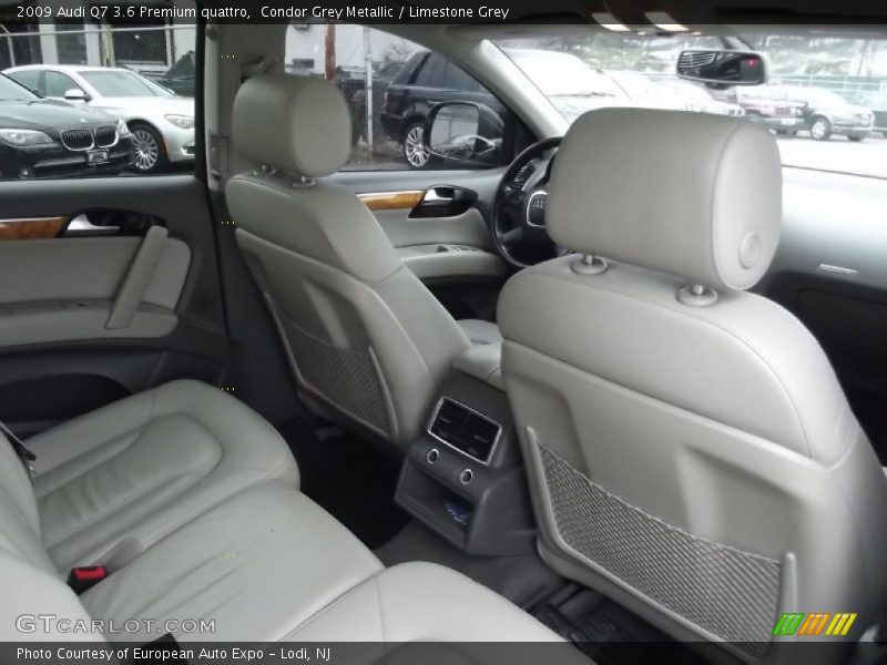 Condor Grey Metallic / Limestone Grey 2009 Audi Q7 3.6 Premium quattro