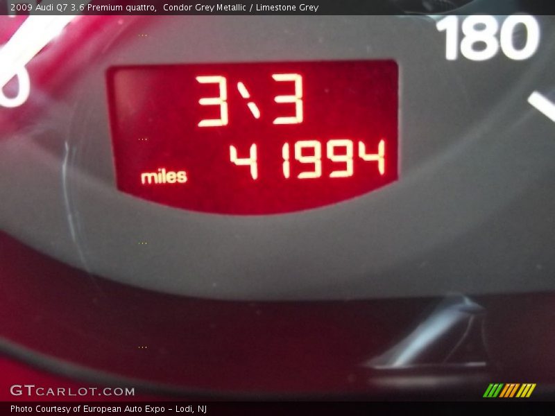 Condor Grey Metallic / Limestone Grey 2009 Audi Q7 3.6 Premium quattro