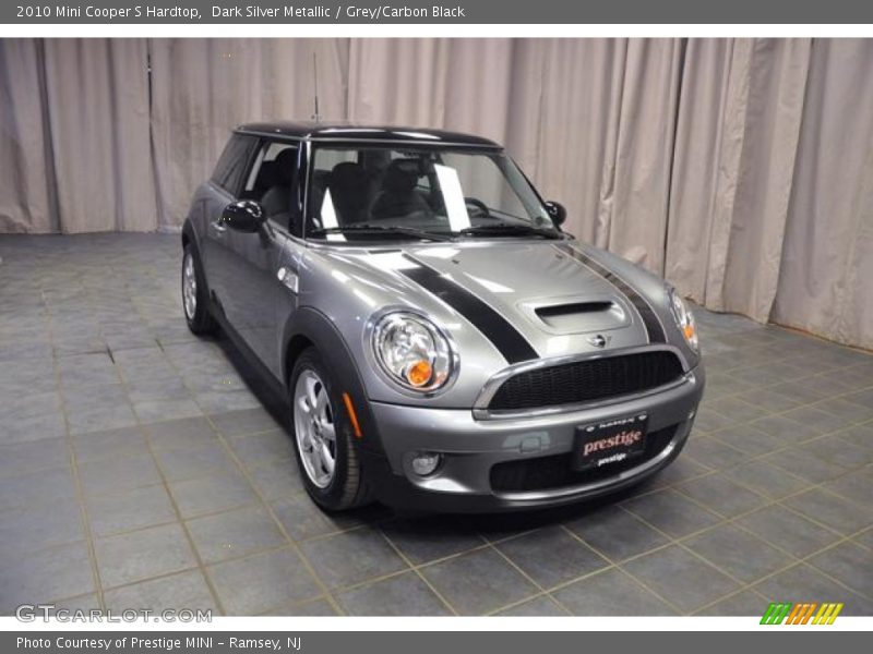 Dark Silver Metallic / Grey/Carbon Black 2010 Mini Cooper S Hardtop