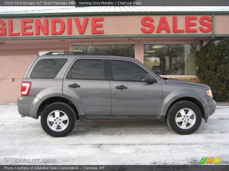 Sterling Grey Metallic / Charcoal Black 2010 Ford Escape XLT Sport Package 4WD