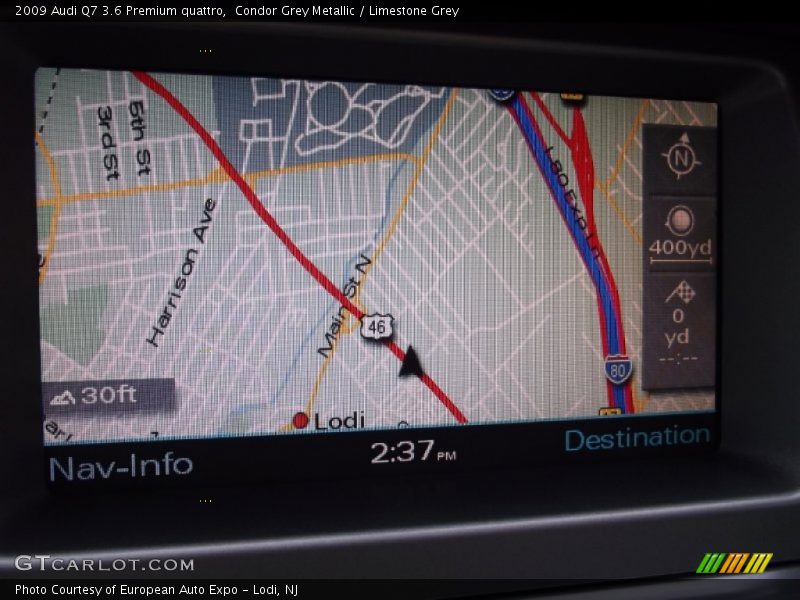 Condor Grey Metallic / Limestone Grey 2009 Audi Q7 3.6 Premium quattro