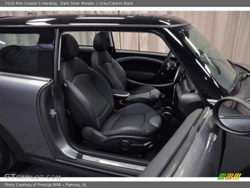 Dark Silver Metallic / Grey/Carbon Black 2010 Mini Cooper S Hardtop