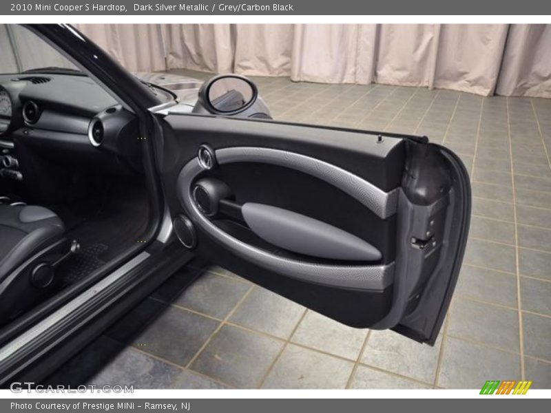 Dark Silver Metallic / Grey/Carbon Black 2010 Mini Cooper S Hardtop