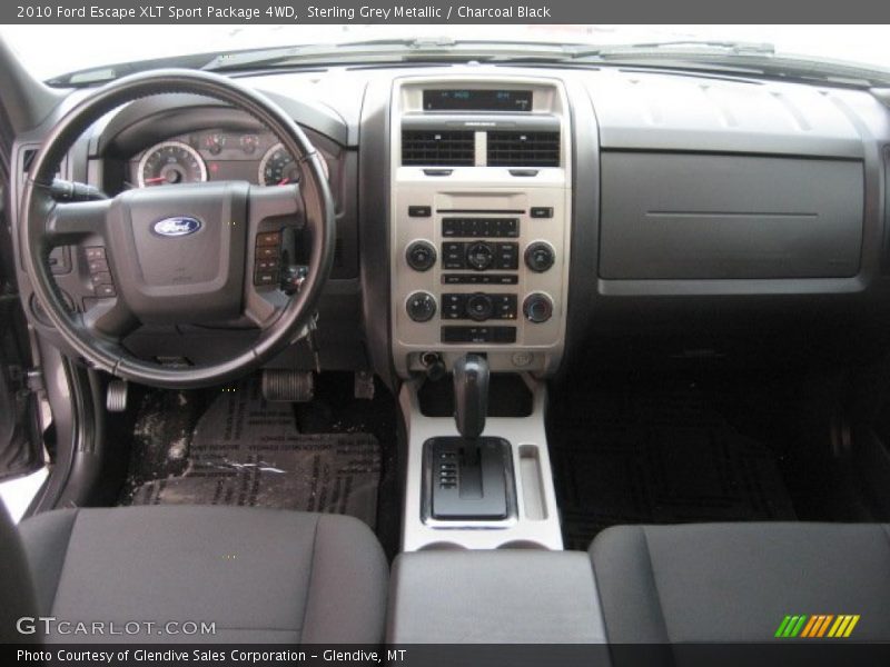 Dashboard of 2010 Escape XLT Sport Package 4WD