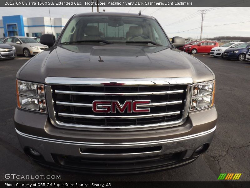 Mocha Steel Metallic / Very Dark Cashmere/Light Cashmere 2013 GMC Sierra 1500 SLE Extended Cab