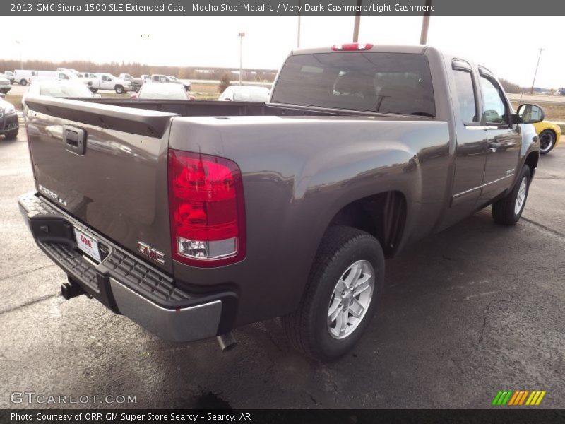 Mocha Steel Metallic / Very Dark Cashmere/Light Cashmere 2013 GMC Sierra 1500 SLE Extended Cab