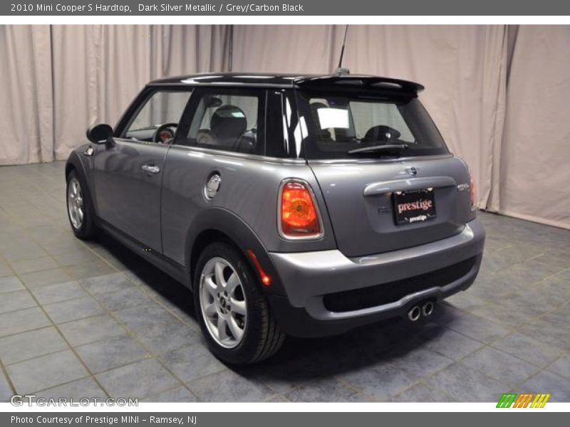 Dark Silver Metallic / Grey/Carbon Black 2010 Mini Cooper S Hardtop