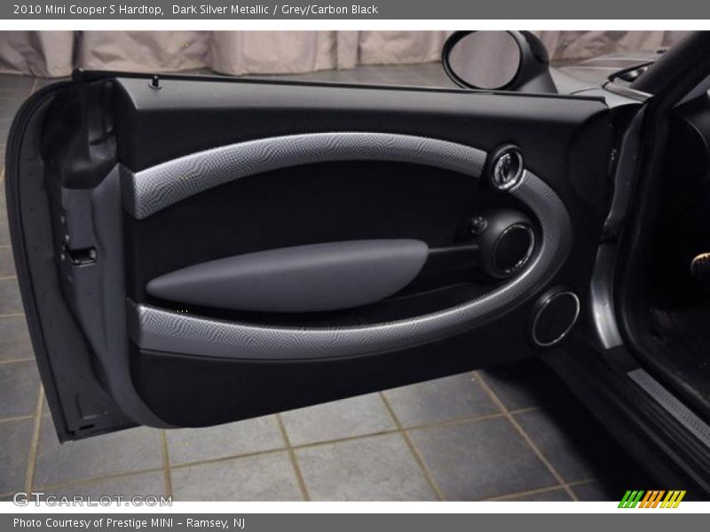 Dark Silver Metallic / Grey/Carbon Black 2010 Mini Cooper S Hardtop