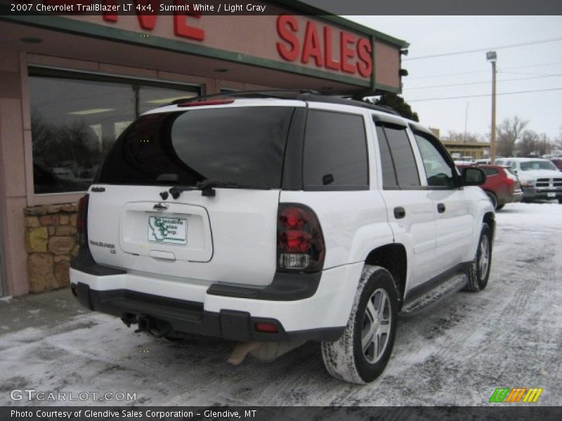 Summit White / Light Gray 2007 Chevrolet TrailBlazer LT 4x4
