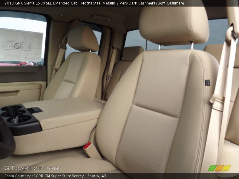 Mocha Steel Metallic / Very Dark Cashmere/Light Cashmere 2013 GMC Sierra 1500 SLE Extended Cab