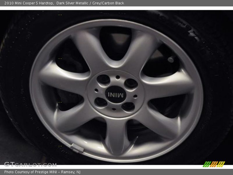 Dark Silver Metallic / Grey/Carbon Black 2010 Mini Cooper S Hardtop